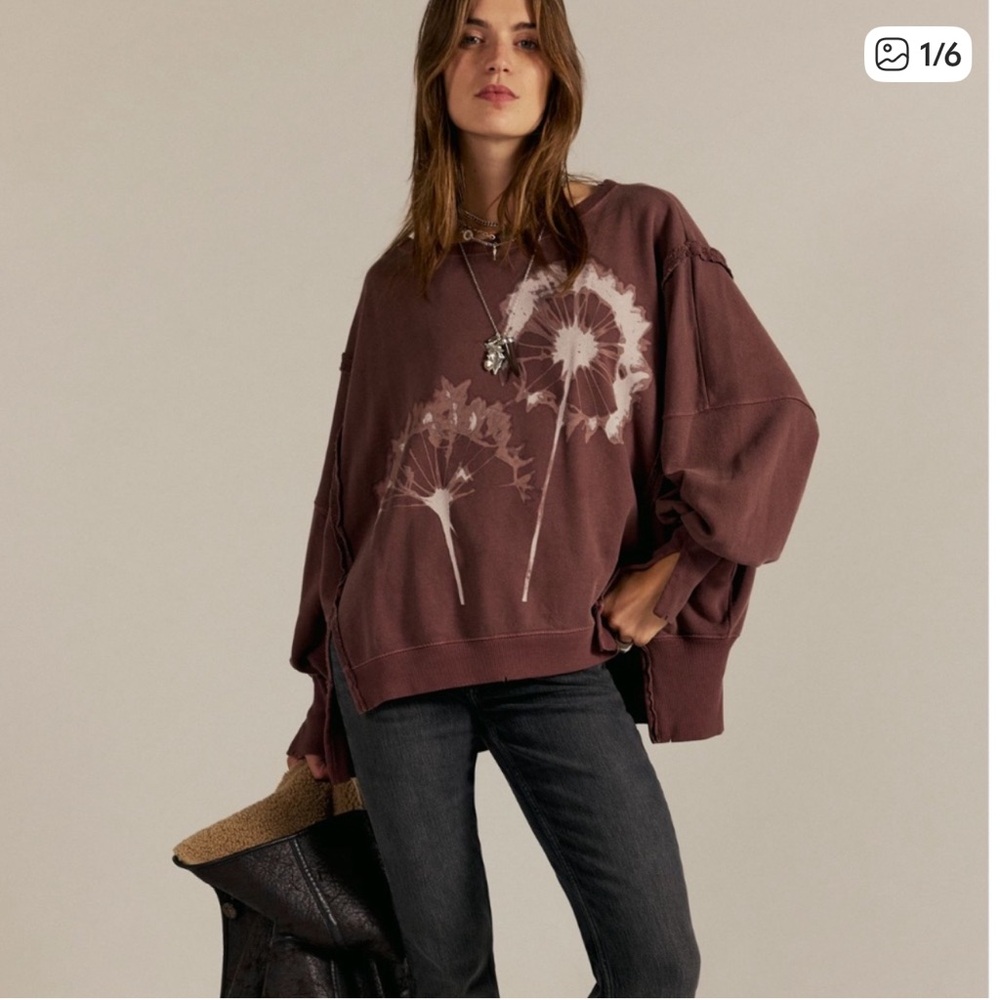 Free People - We The Free Graphic Camden. Size XSmall. NWT!!!